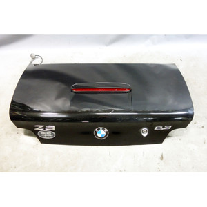 1999-2002 BMW Z3 Roadster Cabrio Rear Trunk Deck Boot Lid w 3rd Brake Black OEM