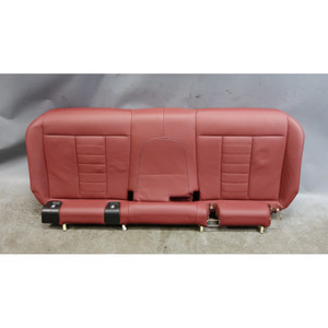 19-25 BMW G02 X4 Rear Seat Bottom Cushion Bench Tacora Red Leather OEM
