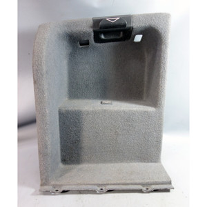 1997-2003 E39 5-Series Sedan Left Rear Trunk Trim Panel CD Changer Door Grey OEM