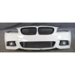 Aftermarket BMW F10 5-Series LCI Front M-Sport Bumper Trim Cover White *NOTE*
