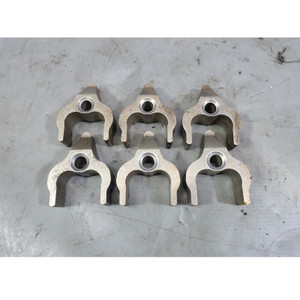 14-18 BMW F30 328d F15 N47 N57 Diesel Injector Hold Down Bracket Set of 6 OEM