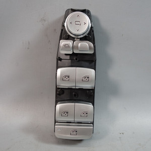 2017-2025 BMW G01 X3 G20 G30 Front Master Window Switch Power Fold Silver OEM