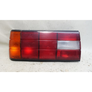 Damaged 88-92 BMW E30 Left Driver Tail Light Lamp Housing w Bulb Tray OEM