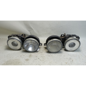 BMW E30 3-Series Genuine Ellipsoid Projector Headlight Conversion Pair Hella OEM