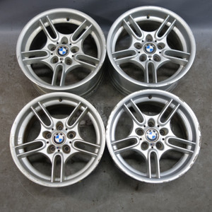 BMW E39 5-Series 17" M-Sport Style 66 Alloy Wheels Rim Set of 4 OEM 1997-2003