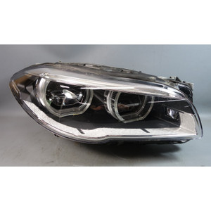 14-16 BMW F10 5-Series LCI Right LED Adaptive Headlight European Spec LHD OEM