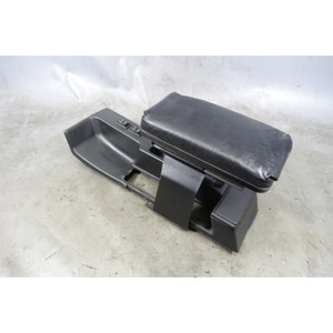 BMW E30 Center Console w Husco Armrest Anthracite Black 1984-1993 OEM