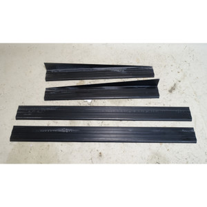 BMW E30 4-Door Sedan Exterior Door Sill Trim Scuff Cover Set OEM 1985-1991