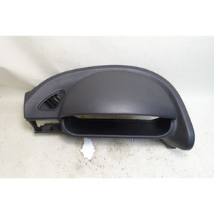 BMW Z3 Left Driver Dash Cluster Dome Trim Black Vinyl OEM 1996-2002