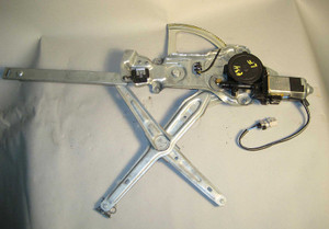 1989-1995 BMW E34 5-Series Left Front Driver's Window Regulator w Motor OEM USED