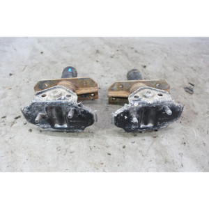 BMW E34 5-Series Rear Bumper Shock Bracket Pair OEM 1989-1995