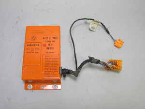 1988-1991 BMW E34 5-Series E32 E31 Orange Airbag Sensor Module Siemens OEM