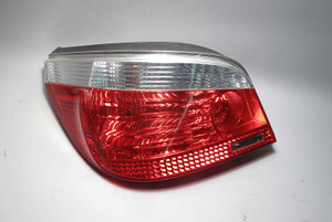 BMW E60 5-Series Sedan Early Left Rear Tail Light White 2004-2007 USED OEM