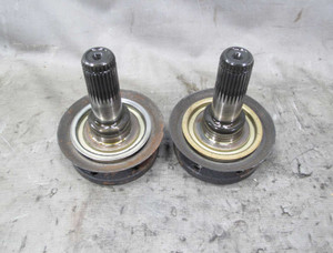 BMW E39 6cyl E60 X5 Rear Differential Output Flange Pair Left Right 1996-2010 OE