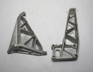 1988-1993 BMW E32 E34 S38 M5 535i M30 Engine Suspension Arm Bracket Pair USED OE