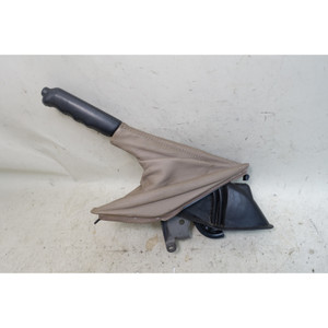 BMW E34 5-Series Emergency Parking Brake Handle Lever Beige Boot OEM 1991-1995