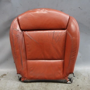 08-10 BMW E90 E92 M3 Front Left Seat Bottom Cushion Pad Fox Red Leather OEM