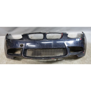 Damaged 2008-2013 BMW E9x M3 Factory Front M Bumper Cover Trim Jerez Black OEM