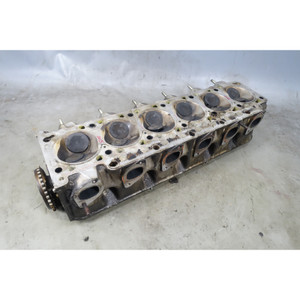 Damaged BMW M30B35 3.5L Cylinder Head w Camshaft E24 E32 E34 1708843 OEM