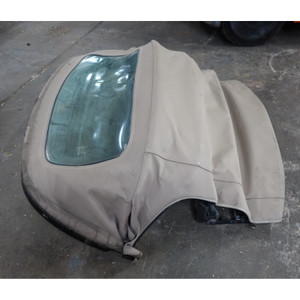 1996-2002 BMW Z3 Roadster Convertible Folding Top Assembly Beige OEM