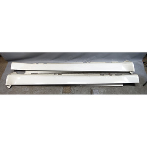 2007-2013 BMW E70 X5 X5M Factory M-Sport Side Skirt Rocker Panel Pair White OEM