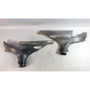 Damaged 1967-1976 BMW E10 114 2002 Dashboard Defroster Nozzle Air Vent Pair OEM