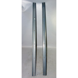 1967-1972 BMW E10 114 2002 Coupe Interior Door Sill Pair Grey OEM 