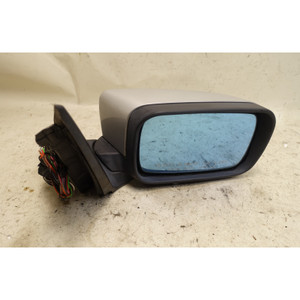 2000-2003 BMW E46 Sedan Right Side Mirror Heated Memory Titanium Silver OEM