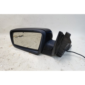 2008-2009 BMW E60 E61 5-Series Left Power Folding Side Mirror Black Sapphire OEM