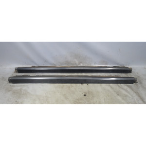 1988-1991 BMW E30 325iX Wide Body Rocker Side Skirt Trim Pair Diamond Black OEM