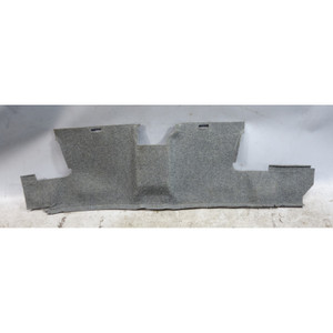 88-91 BMW E30 3-Series Rear Trunk Boot Wall Carpet Cover Grey OEM