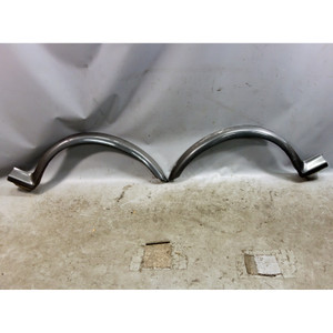 88-91 BMW E30 325ix Wide Wheel Arch Fender Flare Rear Trim Pair Black OEM