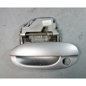 97-03 BMW E39 5-Series Left Front Metal Exterior Door Handle Aspen Silver OEM