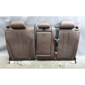 15-18 BMW F15 X5 Rear Seat Backrest Assembly Mocha Brown Napa Leather Heated OEM