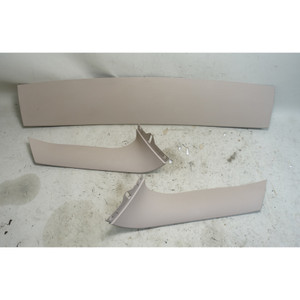 2014-2018 BMW F15 X5 Rear Tailgate Upper Interior Trim Cover Set Oyster OEM