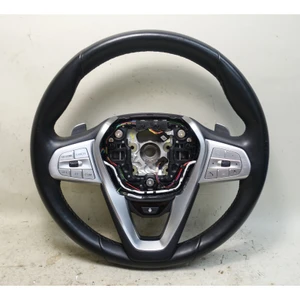 Damaged BMW G05 X5 G06 X6 G07 X7 Leather Sport Wheel Paddles 2019-2023 OEM