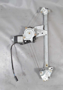 BMW E30 Sedan Late Right Rear Window Regulator w Motor 1988-1991 OEM