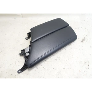 BMW F10 5-Series Black Leather Front Center Console Armrest 2011-2016 OEM