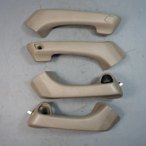 91-95 BMW E34 5-Series Door Panel Grab Handle Trim Set Beige Pergament OEM