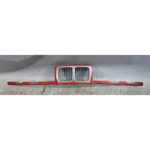 89-93 BMW E34 6-Cylinder Front Nose Panel w Kidney Grilles Calypso Red OEM