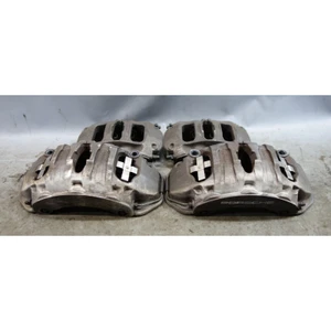 11-16 Porsche Panamera 4 AWD Brake Caliper Set Front Rear Brembo OEM 970