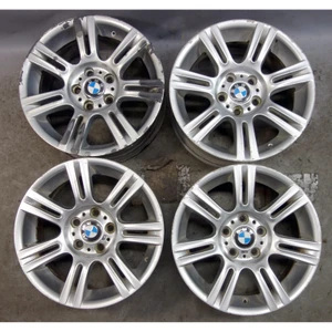 06-13 BMW E9x 3-Series 17" Style 194 Wheel Set of 4 Staggered Rims M-Sport OEM