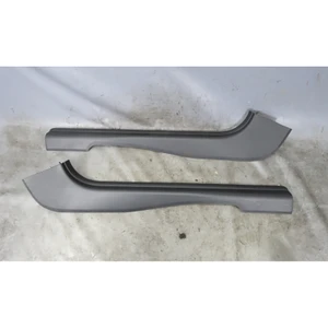 BMW G42 G87 2-Series Interior Door Sill Entry Trim Cover Pair Black 2022-2026