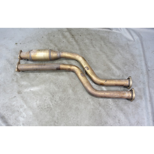 BMW E46 M3 Front Exhaust Downpipe Flange w Resonator Silencer 2001-2006 USED OEM
