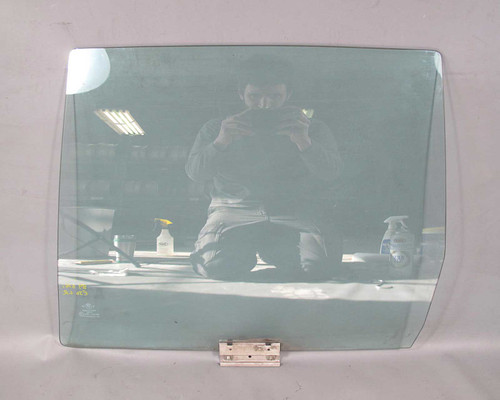 BMW E30 3-Series 4dr Sedan Late Left Rear Door Window Glass 1988-1991 USED OEM
