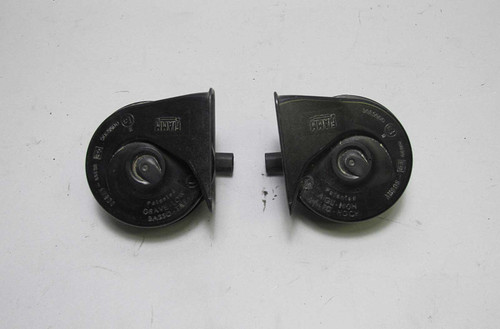 BMW E65 E66 7-Series Factory Horn Pair High Low Freq 2002-2008 USED OEM