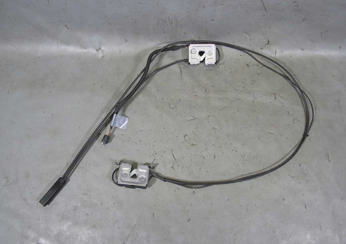 BMW E63 M6 Factory Lower Hood Lock Latch Catch Pair w Cable Wiring 2006-2008 OEM