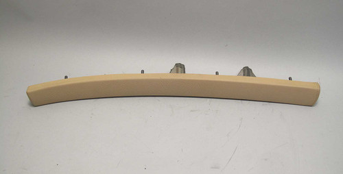 BMW E38 7-Series Right Dashboard Glove Box Trim Strip Sand Beige Leather 95-01