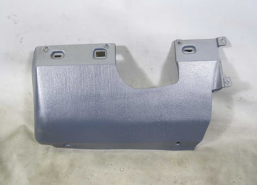 1989-1990 BMW E34 5-Series Left Lower Dashboard Knee Bolster Trim Panel Blue OEM