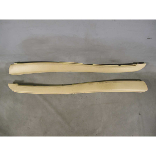 2007-2014 BMW E71 X6 E70 X5 Front Center Console Side Leather Trim Strips Beige